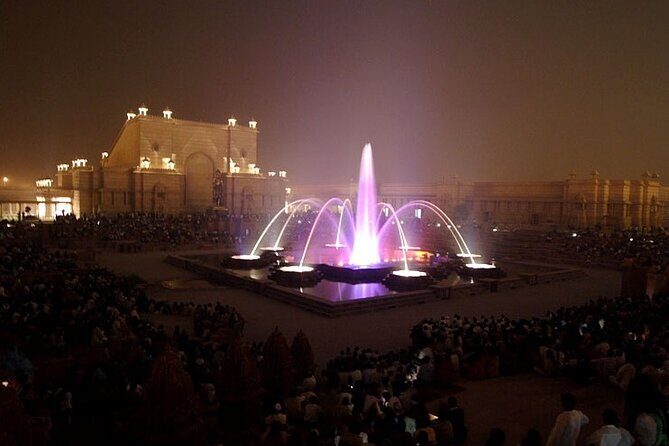 An Evening at the Akshardham Temple with Water Show with Private Transfer - Key Points