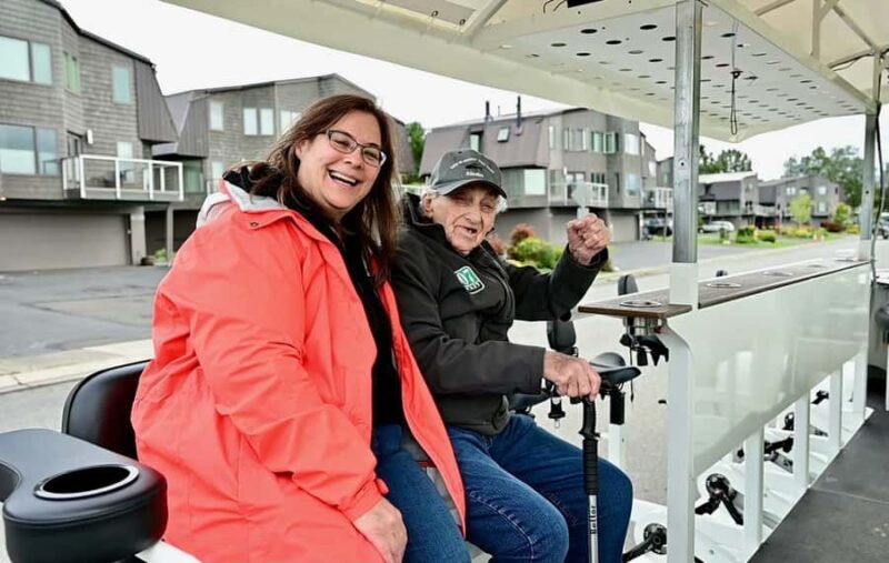 Anchorage: Tour on a unique 14-passenger electric vehicle - Experience Anchorage in a Unique Way: A Ride on the Electric Pedal Vehicle