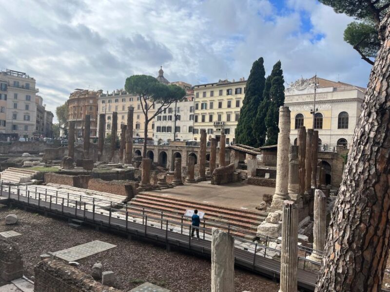 Ancient Rome: Archeological area Largo Argentina - The Sum Up