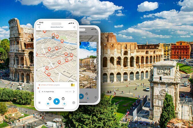 Ancient Rome Walking Tour with Audioguide on Your Smartphone - Exploring the Route: What You Can Expect at Each Stop