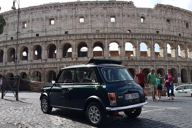 Ancient Tour of Rome by Mini Cooper Classic Cabrio with Aperitif - Itinerary Breakdown: What You’ll See and Experience