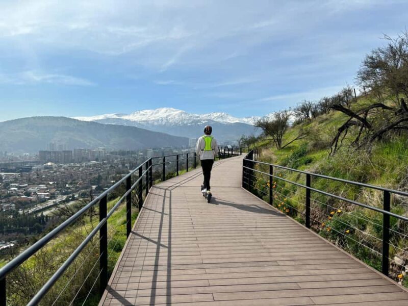 Andes Mountain Range on Electric Scooter, culture and nature - Key Points