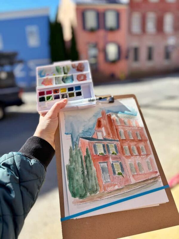 Annapolis: Outdoor Urban Sketching & Painting Class - An In-Depth Look at the Itinerary