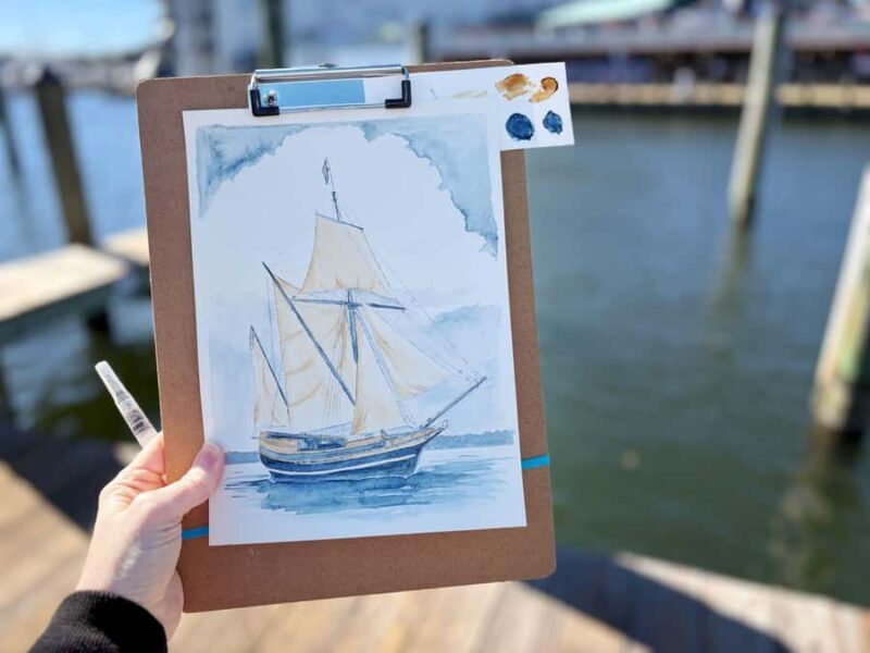 Annapolis: Paint a Historic Ship Art Experience - Discovering the Annapolis Watercolor Experience
