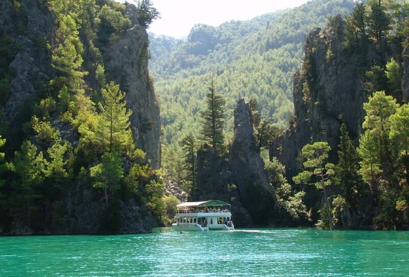Antalya-Alanya-Side: Green Canyon Boat with Lunch&Transfers - Experience the Serenity of Green Canyon with a Boat Tour from Antalya