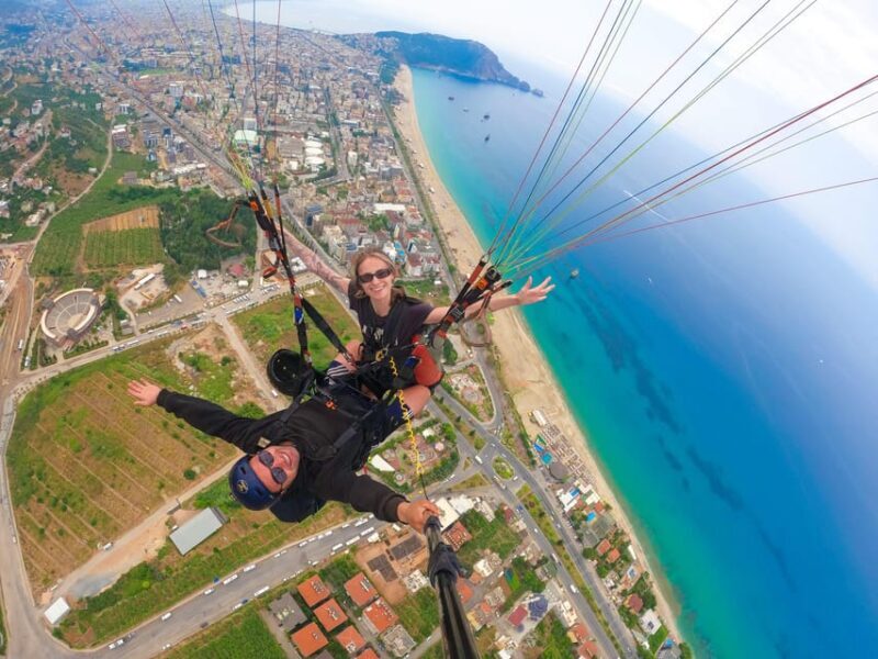 Antalya/Belek: Paragliding in Alanya with Optional Transfer - A Close Look at the Paragliding Experience in Alanya