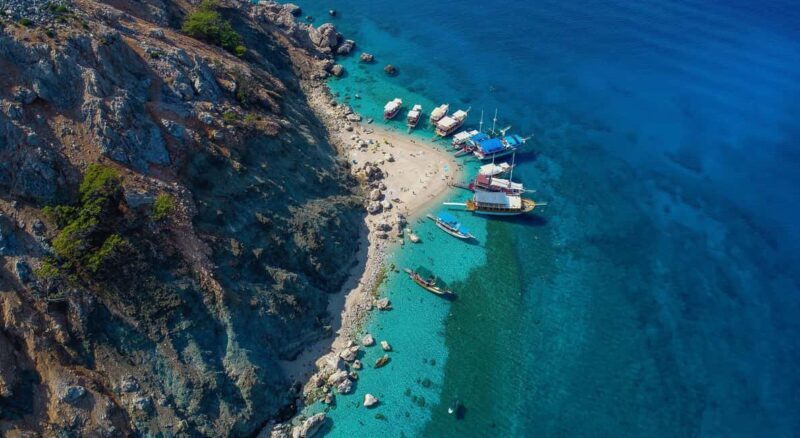 Antalya/Kemer/Bekek: Suluada Boat Tour with Transfer & Lunch - The Sum Up