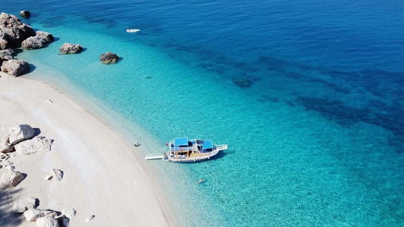 Antalya/Kemer: Porto Genoese Boat Trip and Mud Bath w/ Lunch - FAQs