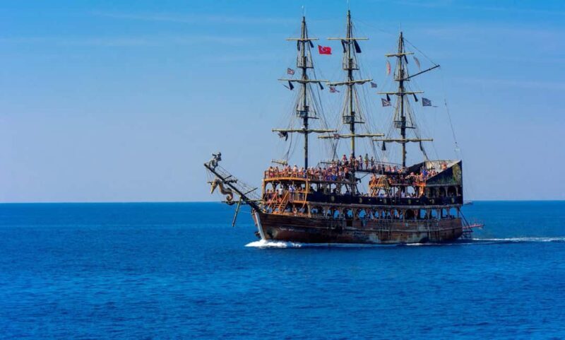Antalya: Lara Pirate Boat Day Trip w/ Lunch & Soft Drink - FAQ