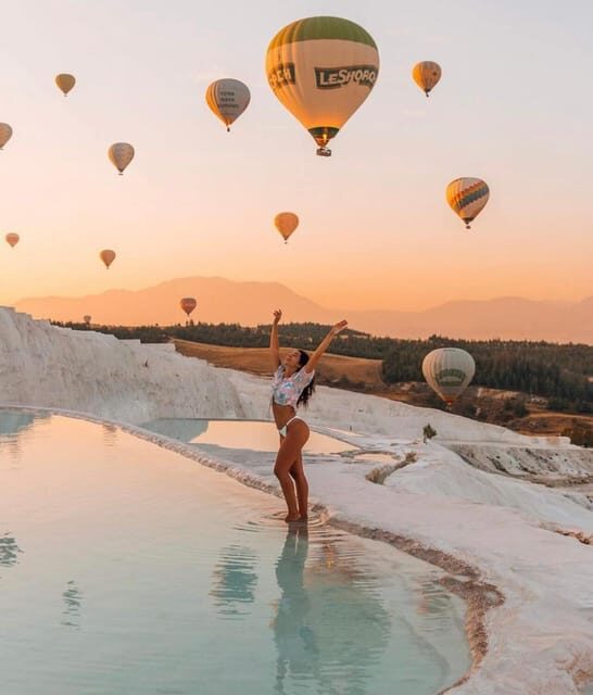 Antalya: Pamukkale Guided Tour With Optional Balloon Flight - Exploring Pamukkale from Antalya: A Guided Tour with Balloon Flight