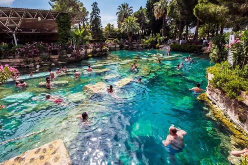 Antalya: Pamukkale Hot Springs & Hierapolis Small Group Tour - Optional Swim and Free Time