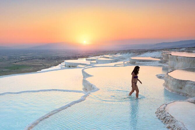 Antalya Pamukkale Hot Springs & Hierapolis Tour With Lunch - Exploring the Pamukkale Experience in Depth