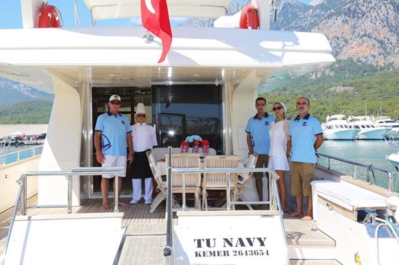 Antalya: Private Yacht Rental with Captain and Meal Onboard - An Authentic Day on the Water in Antalya