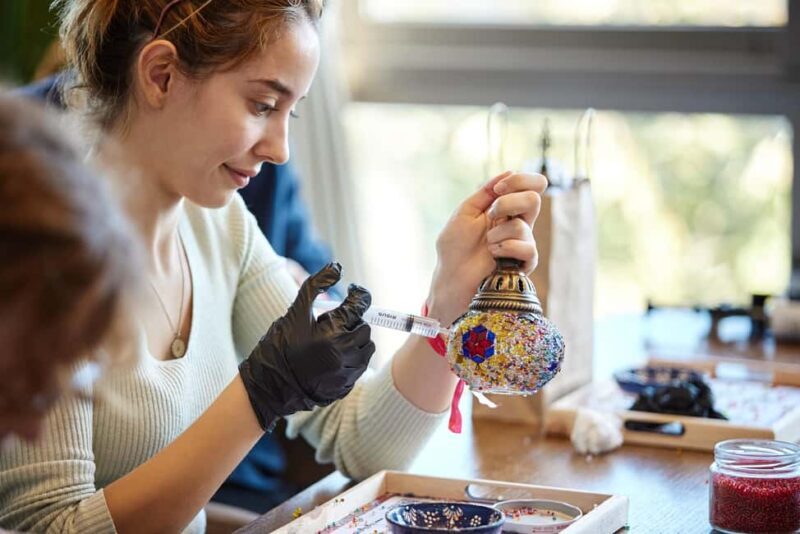 Antalya: Traditional Mosaic Lamp & Candle Holder Workshop - Practical Details