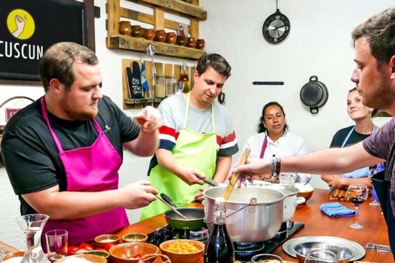 Antigua: Guatemalan Cooking Class with Market Tour - Key Points