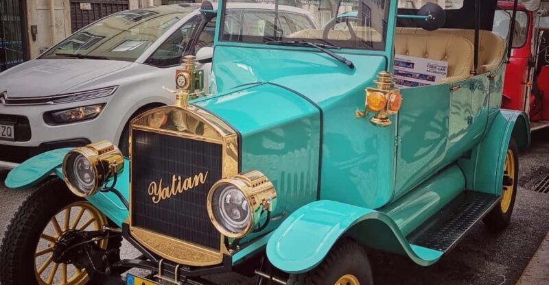 Antique Car Tour - Experience the Charm of Lisbon in a Colorful Vintage Electric Car