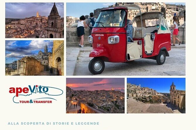 Ape tour Matera - Guided tour in ape calessino - Price and Value