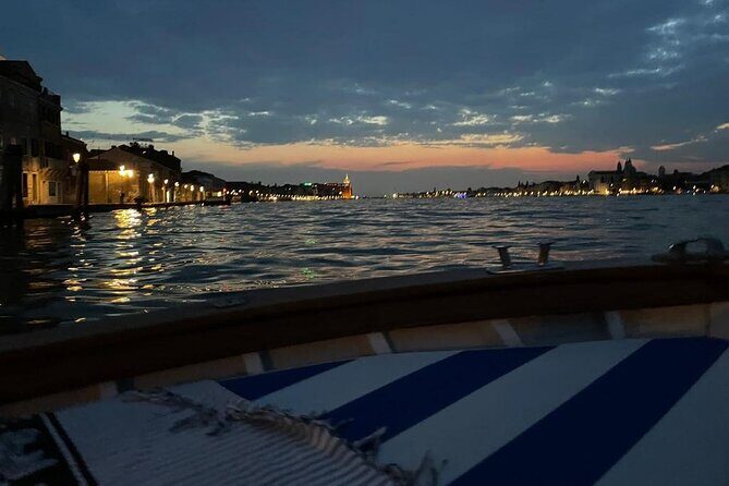 Aperitif at sunset in the Venice lagoon on a private boat. - Breaking Down the Itinerary