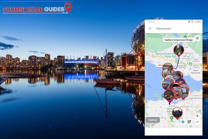 APP Self-Guided Routes Vancouver with audio guide - Discovering Vancouver with the Self-Guided Audio Tour