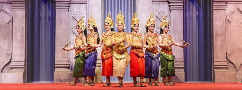 Apsara Dance Show with Dinner by Tuk-Tuk Roundtrip Transfer - Experience the Magic of Cambodia: Apsara Dance Show with Dinner and Tuk-Tuk Transfers