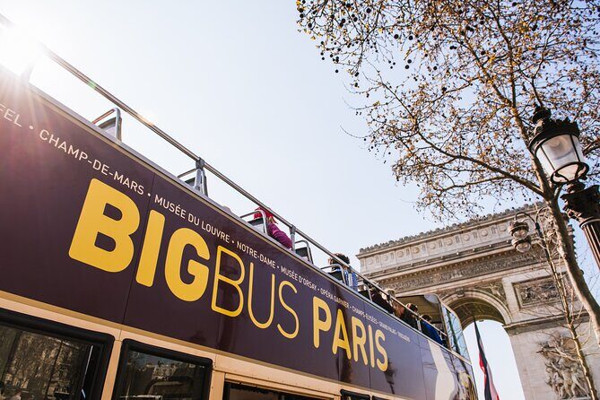 Arc de Triomphe, Hop-On Hop-Off Bus and optional River Cruise - Key Points
