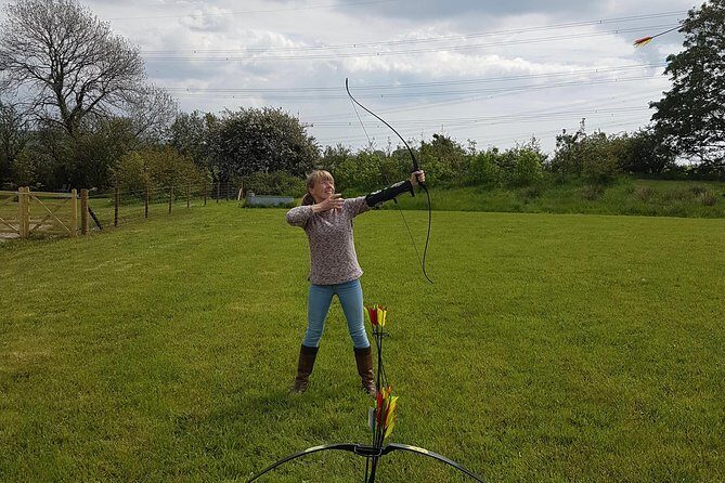 Archery Session - Discovering Pembrokeshire’s Exclusive Aerial Archery