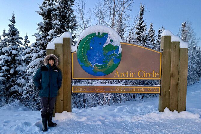 Arctic Circle Northern Lights Dalton Highway Winter Tour - Key Points
