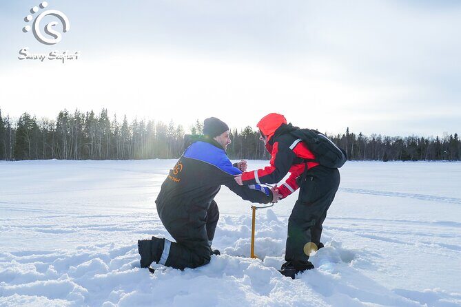 Arctic Ice Fishing by Snowshoe - Exploring the Arctic Ice Fishing by Snowshoe Tour in Rovaniemi