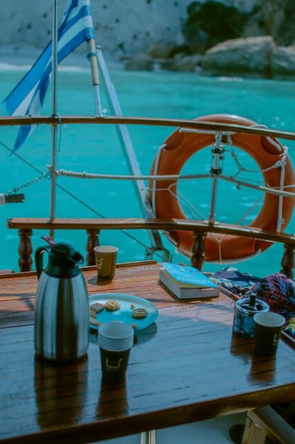 Argostoli: Full-Day Boat Trip with Lunch & Unlimited Drinks - In-Depth Breakdown of the Itinerary