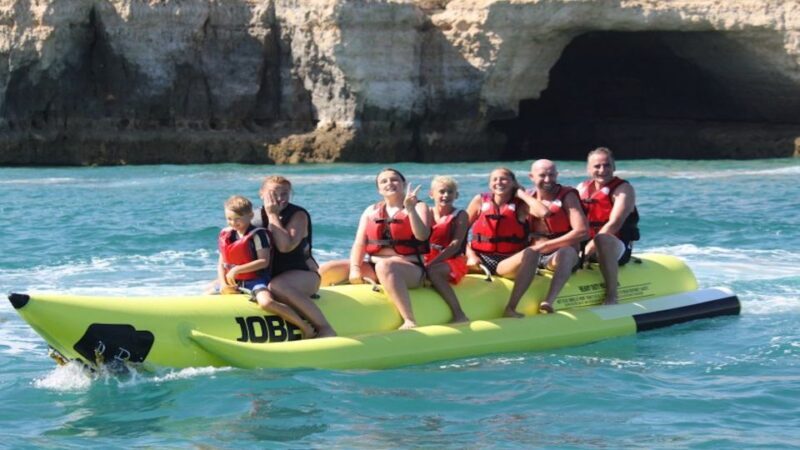 Armação de Pêra: Banana Boat Inflatable Ride - An In-Depth Look at the Banana Boat Experience in Armação de Pêra