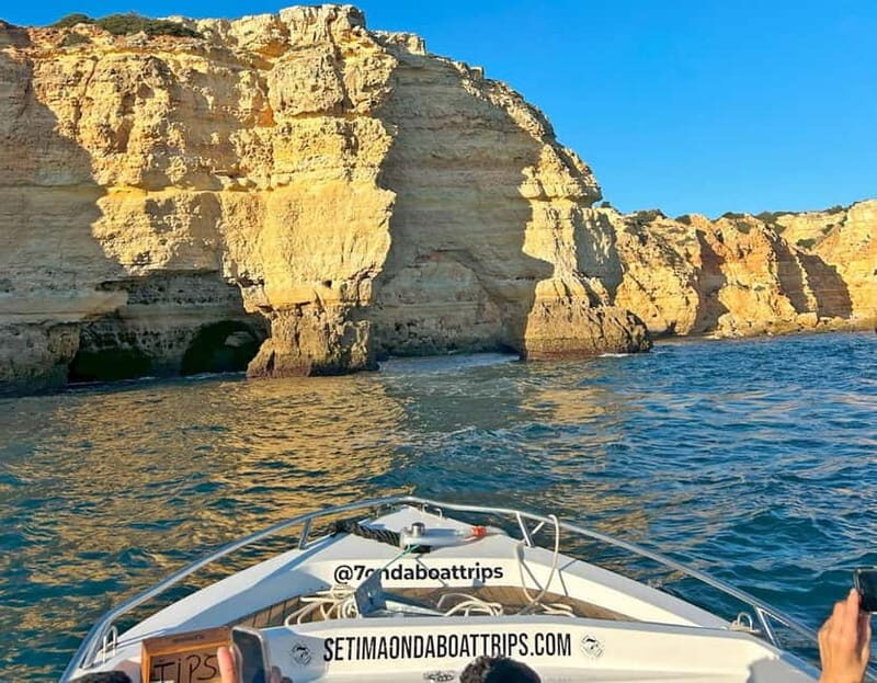 Armação de Pera : Private Boat Trip Sunrise/Sunset - The Experience of Sunrise or Sunset