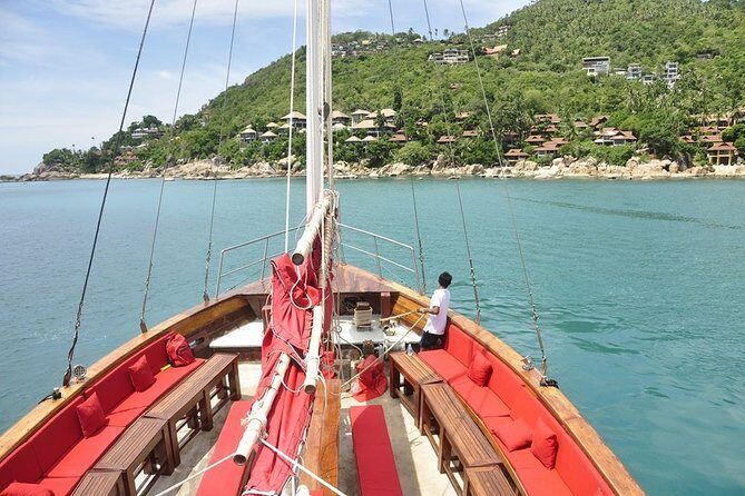 Around Koh Samui Day Cruise Tour By Red Baron Chinese Sailboat - Key Points