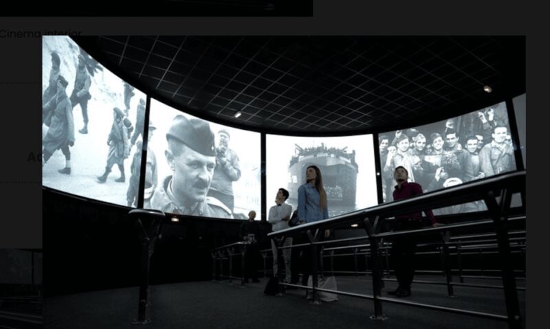 Arromanches 360 Circular Cinema Entry Ticket - Key Points