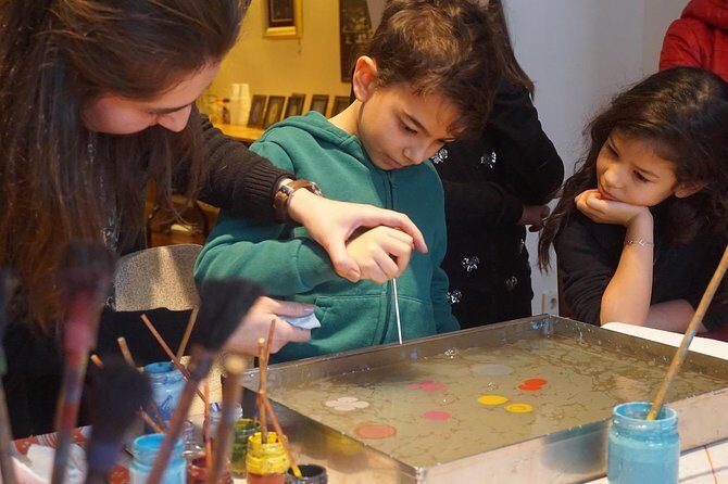 Art of Turkish 'Ebru' Marbling Workshop in Istanbul - FAQ