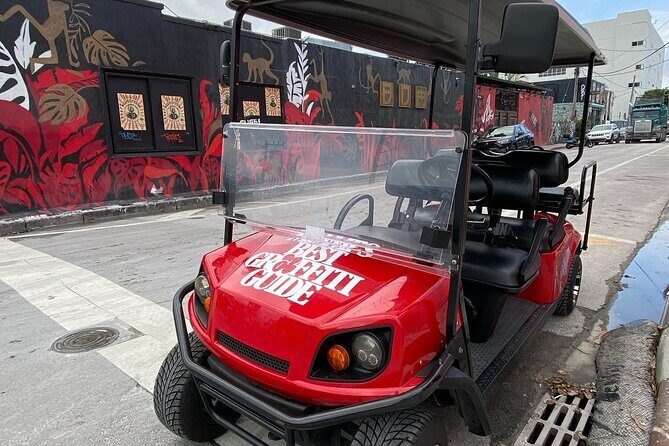 Artist Lead VIP Golf Cart Graffiti Tour - 2-5 ppl - Key Points