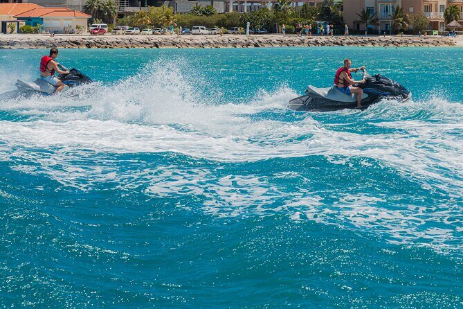 Aruba Single Jetski Waverunner near Eagle Beach - What to Expect from Your Jet Ski Adventure
