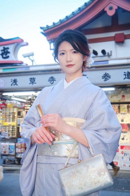Asakusa Kimono & Furisode Rental Experience (Tokyo / Provided by Wasou Komachi Kanon) - Walk from Kaminarimon to Senso-ji