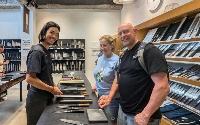 Asakusa: Kitchen knife store visits after history tour - The Heart of the Experience: Kitchen Knife Shopping with a Local Touch