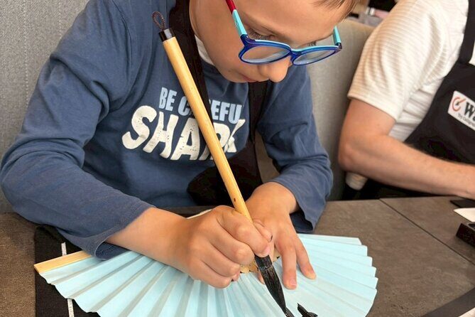 AsakusaJapanese Calligraphy & Make your original folding fan! - Authenticity and Cultural Value