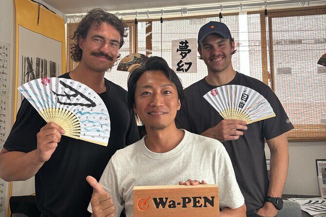 AsakusaJapanese Calligraphy & Make your original folding fan! - Price and Value