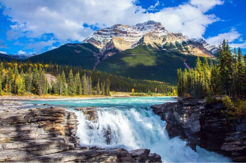 Athabasca Falls/Abraham,Sunwapta Falls, Icefield, Peyto Lake - Key Points