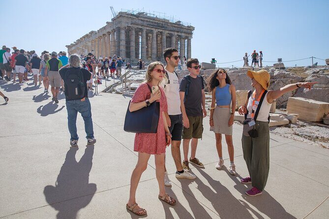 Athens Acropolis and Parthenon Walking Tour - Detailed Breakdown of the Itinerary