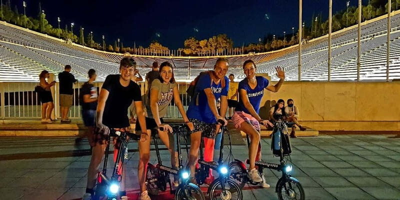 Athens: Discover the City Electric Bike Night Tour - Key Points