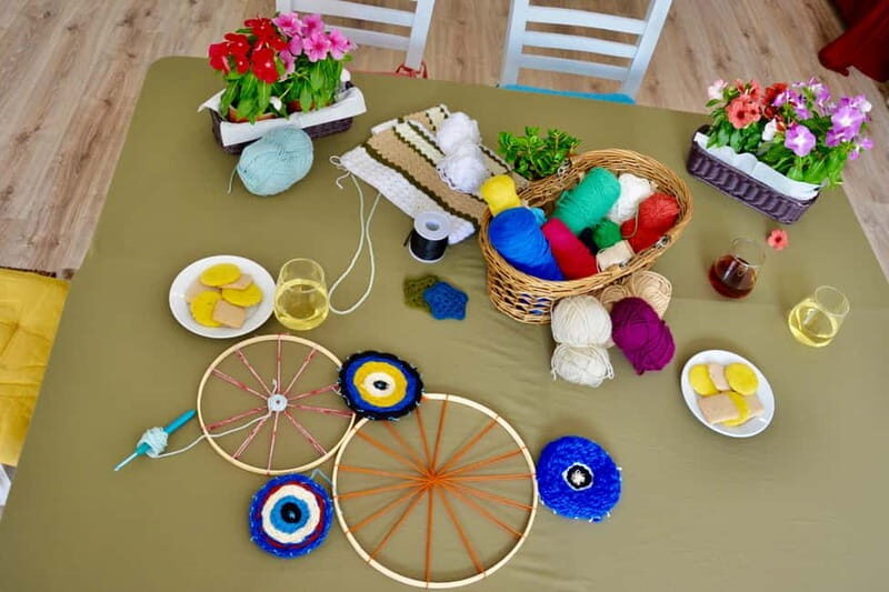 Athens: Evil Eye Weaving Workshop with Greek Tea - FAQ about the Athens Evil Eye Weaving Workshop