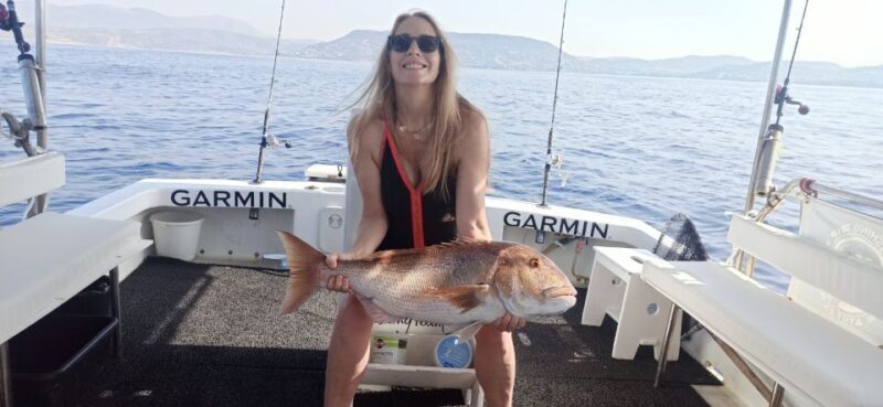 Athens: Fishing Trip Experience on a Boat with Seafood Meal - Key Points