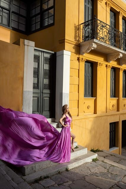 Athens Flying Dress Photoshoot - Analyzing the Value of the Experience