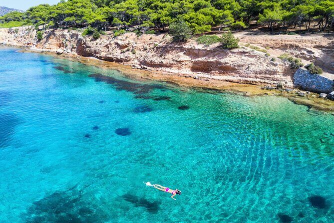 Athens: Full-Day Island Hopping Cruise with Lunch and Swimming - Starting Point: Zea Marina in Piraeus