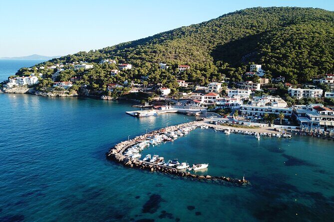 Athens: Full-Day Island Hopping Cruise with Lunch and Swimming - Nature and Lunch at Moni Island