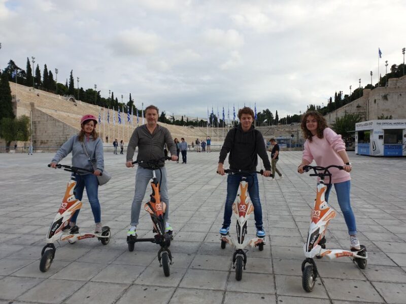 Athens: Guided City Tour on an Electric Trikke Scooter - Key Points