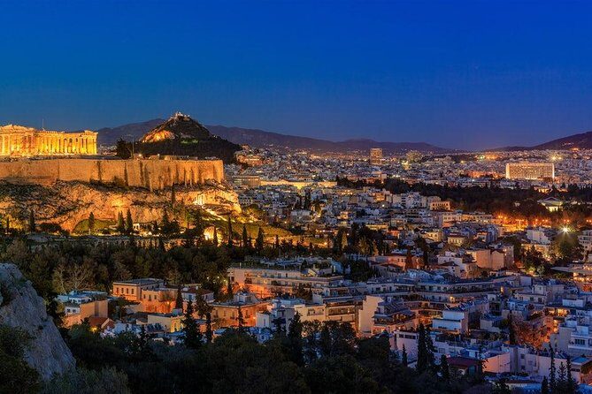 Athens Night Tour (up to 11 people) - Monastiraki Square and the Athens Skyline